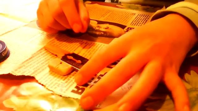 Нож из лезвия