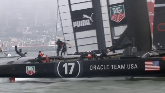 Oracle Team USA on the Board