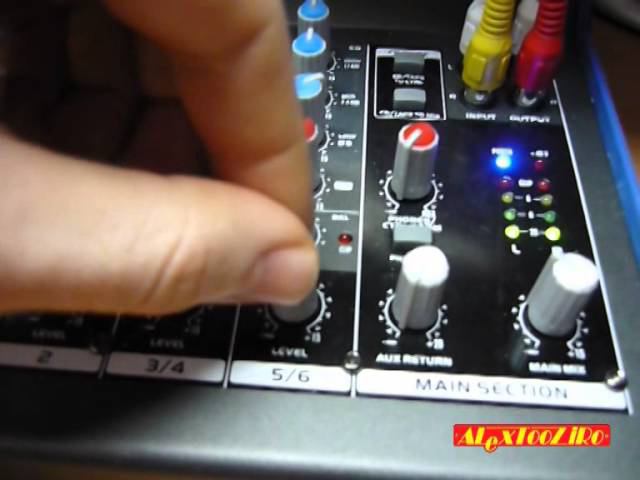 Тест микшера ME602