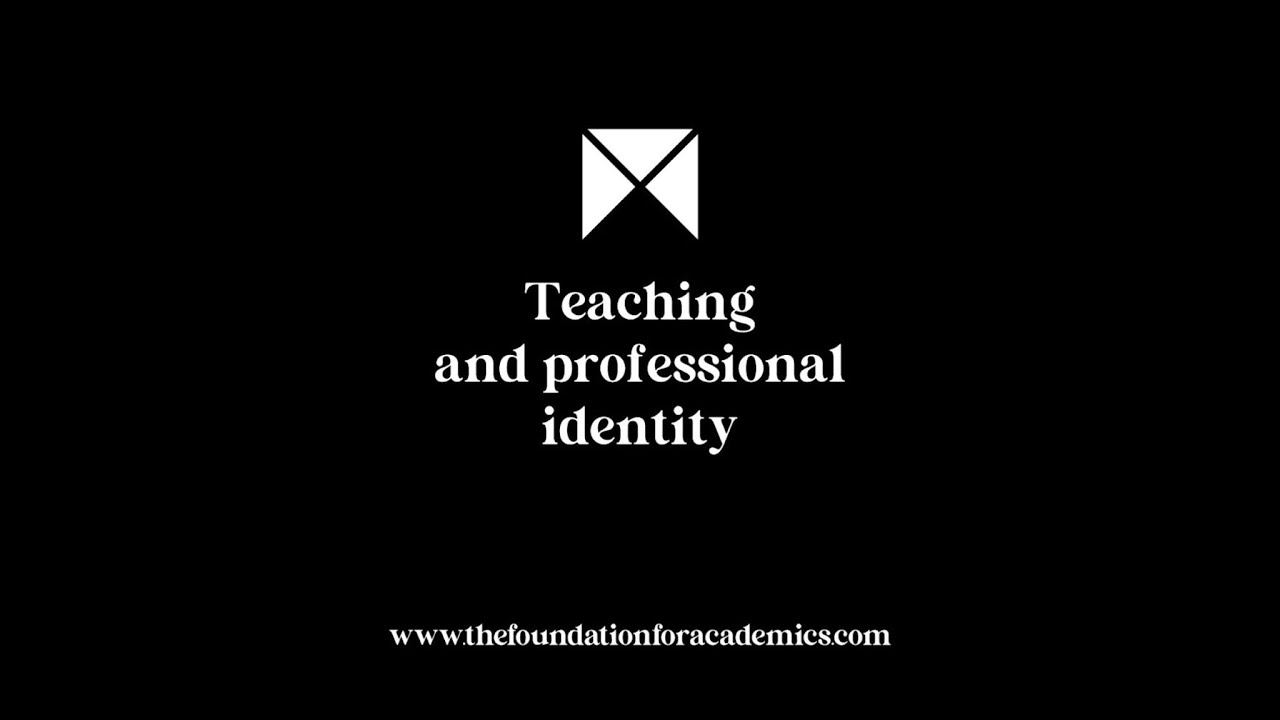 Teaching And Professional Identity