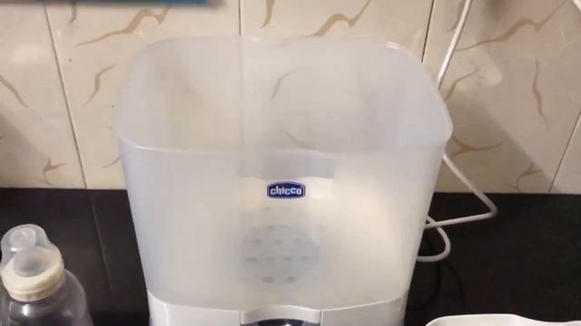 Chicco Bottle Sterilizer For Baby Milk Bottle / Easy Way To Sterilize And Clean Baby Milk Bottle
