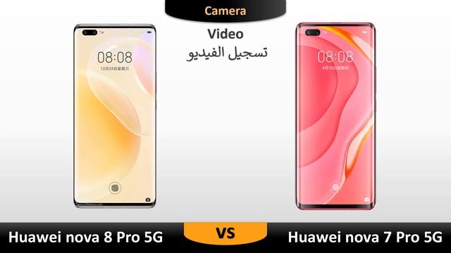 Huawei Nova 8 Pro 5G VS Huawei Nova 8 5G