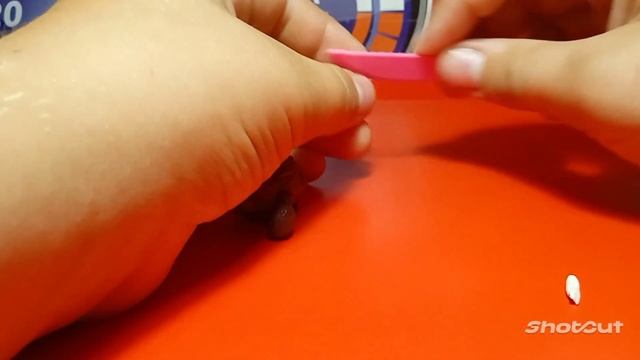 2 часть лепки кейси из пластилина