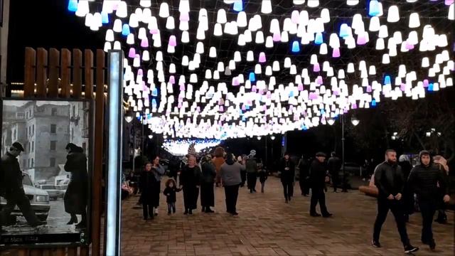 Грозненский Арбат в Новый Год | январь 2020, Чечня