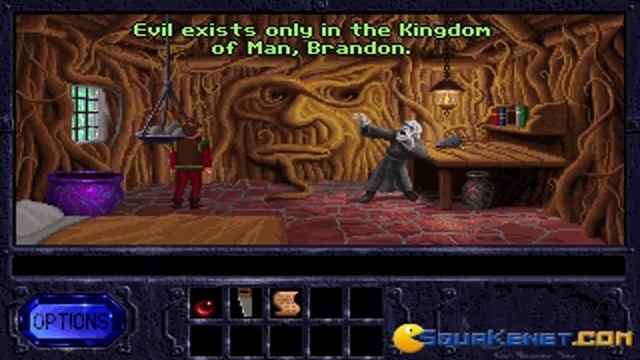 The Legend Of Kyrandia: Book 1 Gameplay (PC Game, 1992)