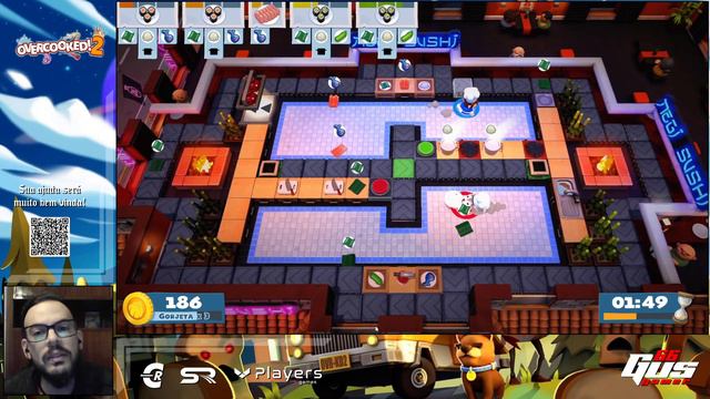 OVERCOOKED! 2 - CO-OP Com Dreh77Gamer - PT-BR