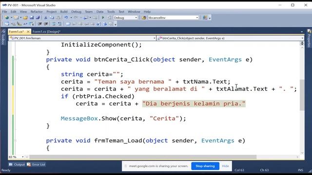 2. Visual Programming (C#) - Common Control