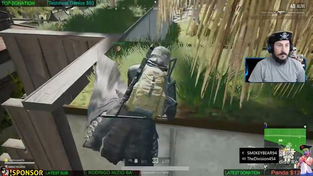 PubG Xbox - 1.0  Flying Epic Kill Clip From Live Stream! WOW Double Kill