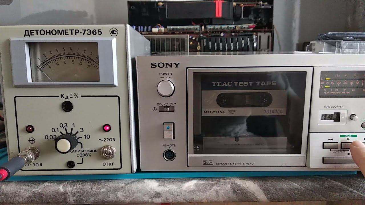 Детонация Sony TC-K65