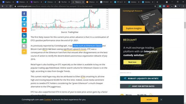 PREDIKSI HARGA ETC (ETHEREUM CLASSIC) 2021!! SUDAH NAIK 500% MASIH BISA NAIK LAGI GK?! ETC INDONESI