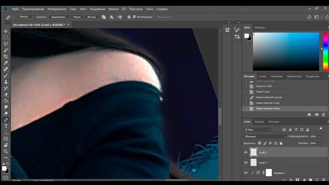 КАК НАРИСОВАТЬ КОНТУРНЫЙ СВЕТ МЫШКОЙ В ФОТОШОПЕ  ГРАФИЧЕСКИМ ПЛАНШЕТОМ