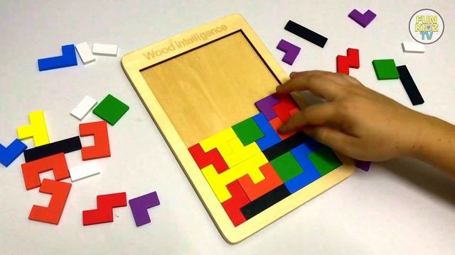 Wooden Tetris | Puzzle Block For Kids (Beginner Level)