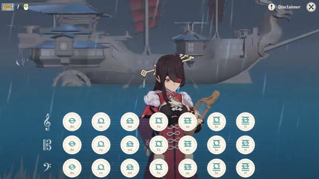 Genshin Impact Windsong Lyre - Demon Slaying Corps [Keyboard]