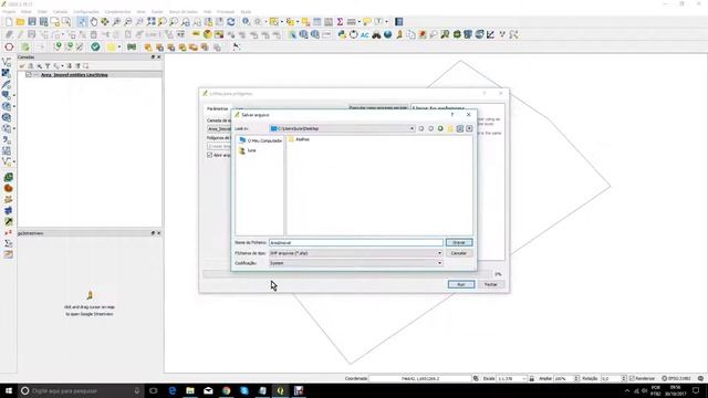 Tutorial 02   Converter Arquivo DXF Para Shapefile Usando O QGIS