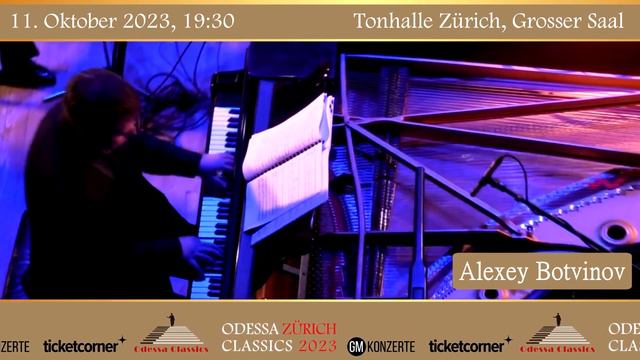Odessa Classics Zurich, 11 October 2023 Mischa Maisky Trio And Alexey Botvinov