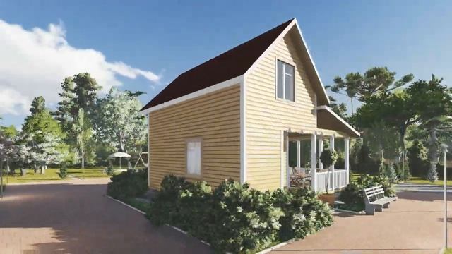 План дома. Проект: П-34