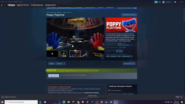 Como Descargar Poppy Playtime En Steam Total Mente Gratis