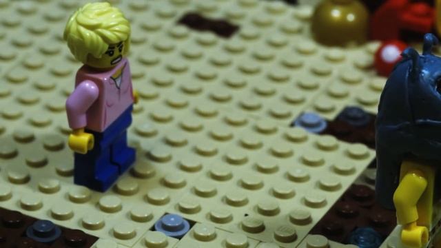 LEGO COSTUME MAN Stop Motion TREVOR HENDERSON