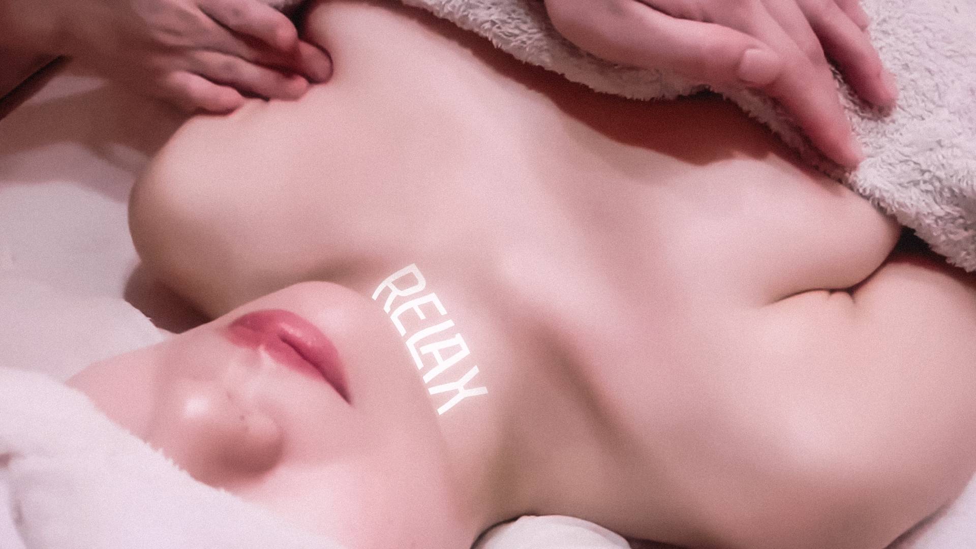 ❀ ASMR ❀ МАССАЖ ГРУДИ И ШЕИ ❀ АСМР ❀