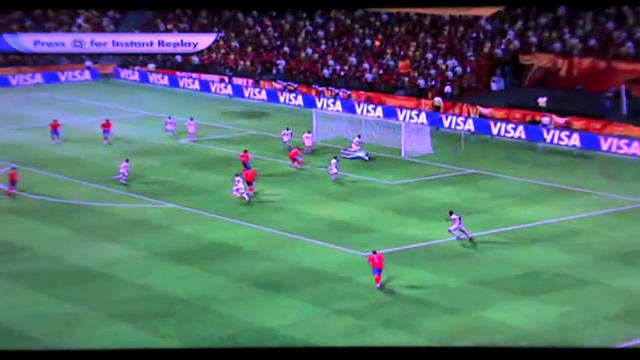 Fifa 2010 World Cup Honduras Vs España- Group Stage Second Half