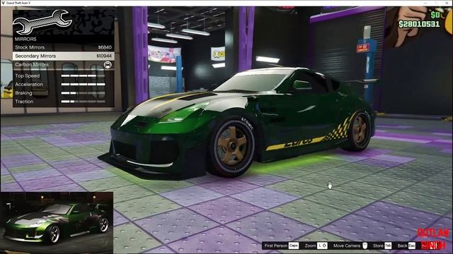 Racheal's 350Z Recreated in GTA Online
