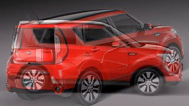 3D Model Kia Soul 2014 3D Model at 3DExport.com