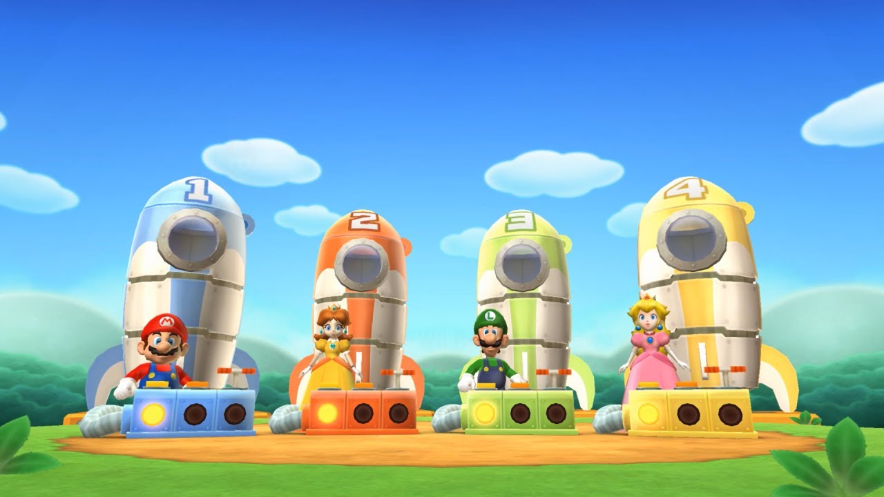 Mario Party 9 - Марио против Пич, Луиджи и Дейзи