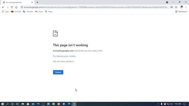 How To Fix This Page Isn't Working.