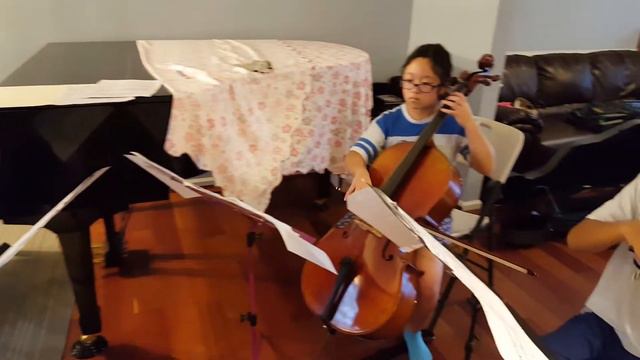 Everlasting Friendship --- String Quartet Rehersal