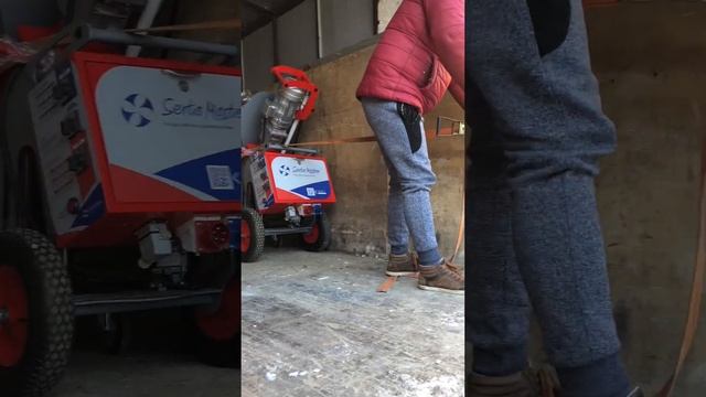 Отгрузили штукатурную станцию SertaMaster XL с доп. улиткой в г. Москву