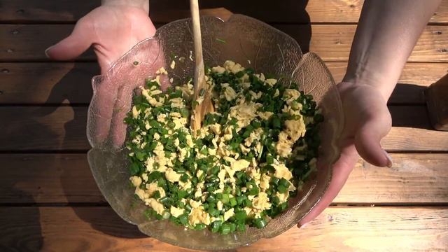 Весенние ВАРЕНИКИ С ЛУКОМ И ЯЙЦОМ!