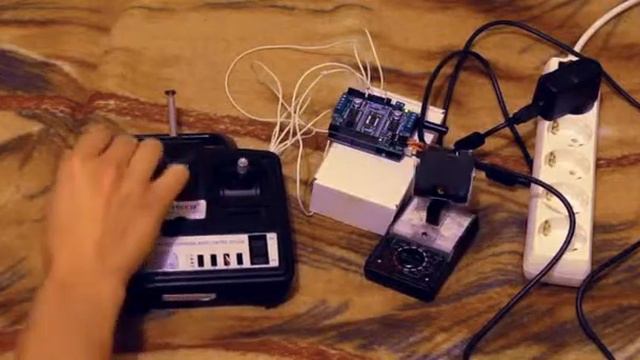 Управление сервами