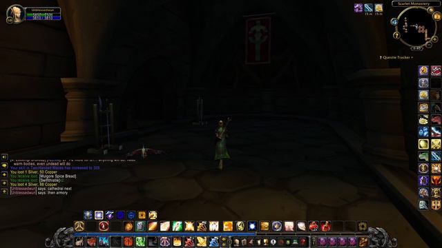 World Of Warcraft WOTLK CLASSIC ERA Scarlet Monastery: Library(KEY), Graveyard, Cathedral, & Armory