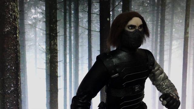 Winter Soldier Зимний солдат Marvel ручной работы