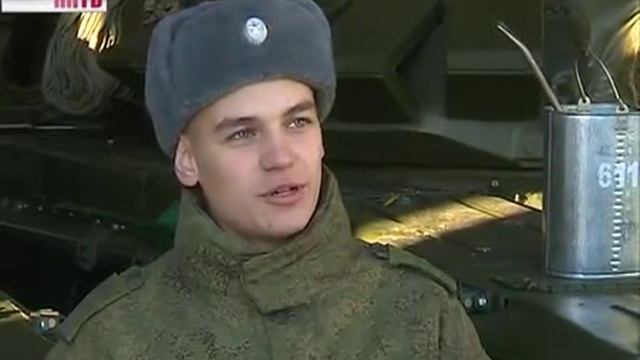 Ноябрь 2013 год. Танк Т-72Б3.avi