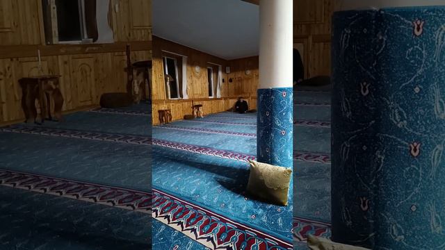 Утренний азан в хуштадинской мечети, муэдзин Ханапов Гаджи