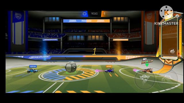 Rocket League Side Swipe Gameplay