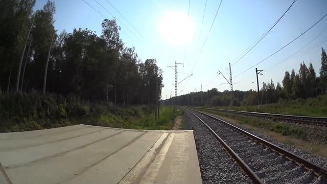 Платформа Бубяково. Щебнепоезд ТЭМ2-5030/5320