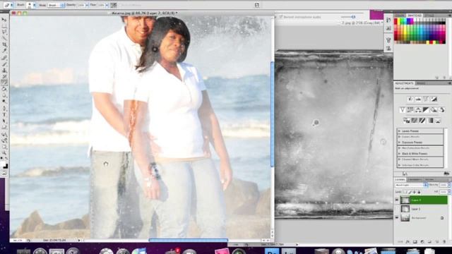 How To Add Textures In Adobe Photoshop CS4