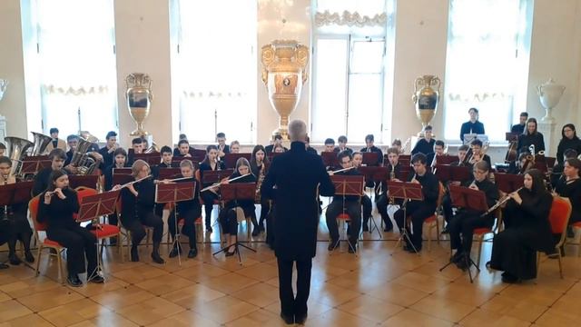 Музыка Русского Парада Музыкальное училище Мусоргского Дирижер Янис Барташевич