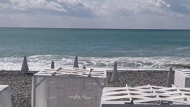 Погода в Сочи на море. 3.09.21