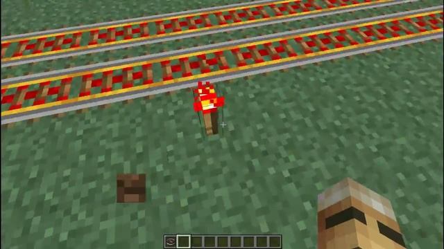 Город в майнкрафт #6 - РЖД