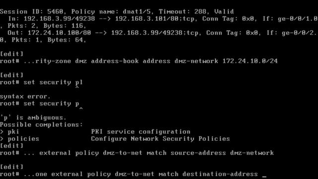 #JuniperFirewallTrainig Juniper - JNCIS Chapter4 Nat Labs