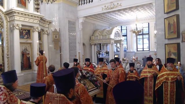 Всенощное бдение. Совершает Высокопреосвященнейший митрополит Тверской и Кашинский Амвросий.