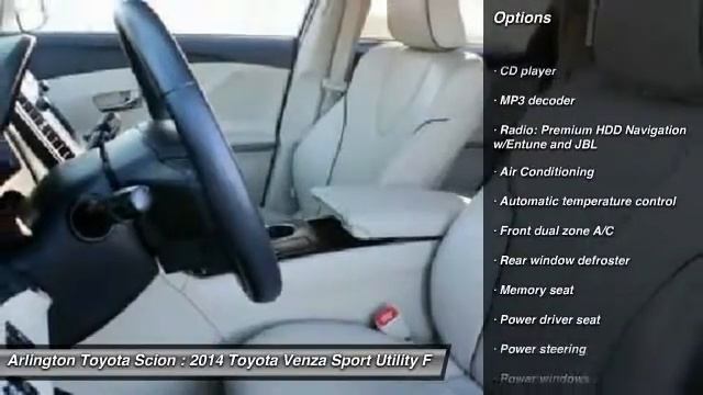 2014 Toyota Venza P6885