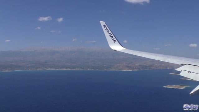 #Kreta | #Crete - #Ryanair - #Chania #Airport Landing - Lotnisko Chania Lądowanie
