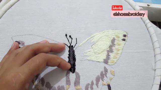 Butterfly Embroidery By Elshaembroidery