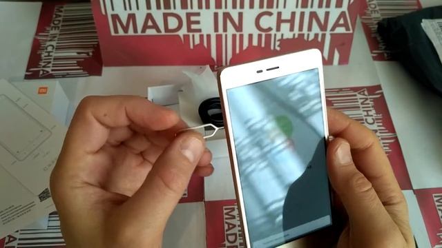 Посылка из Китая. Телефон Xiaomi Redmi 3s