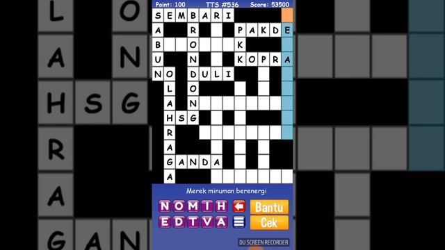 Jawaban TTS 2018 Level 536