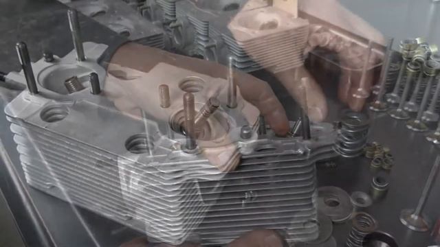 Reassembly, How to rebuild a Porsche Aircooled Cylinder Head, Lesson 8